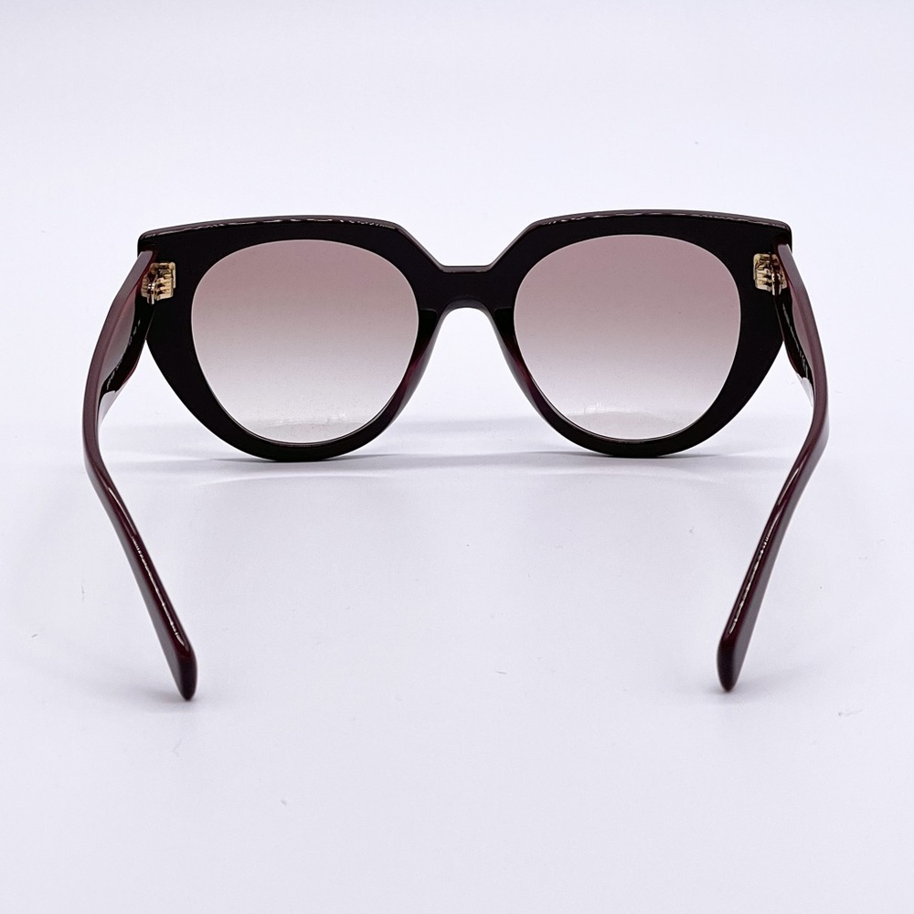 NEW PRADA PR14WS VIY1L0 WOMEN’S SUNGLASSES PRADA SPR 14W BURGUNDY PRADA PR 14WS - Picture 9 of 12